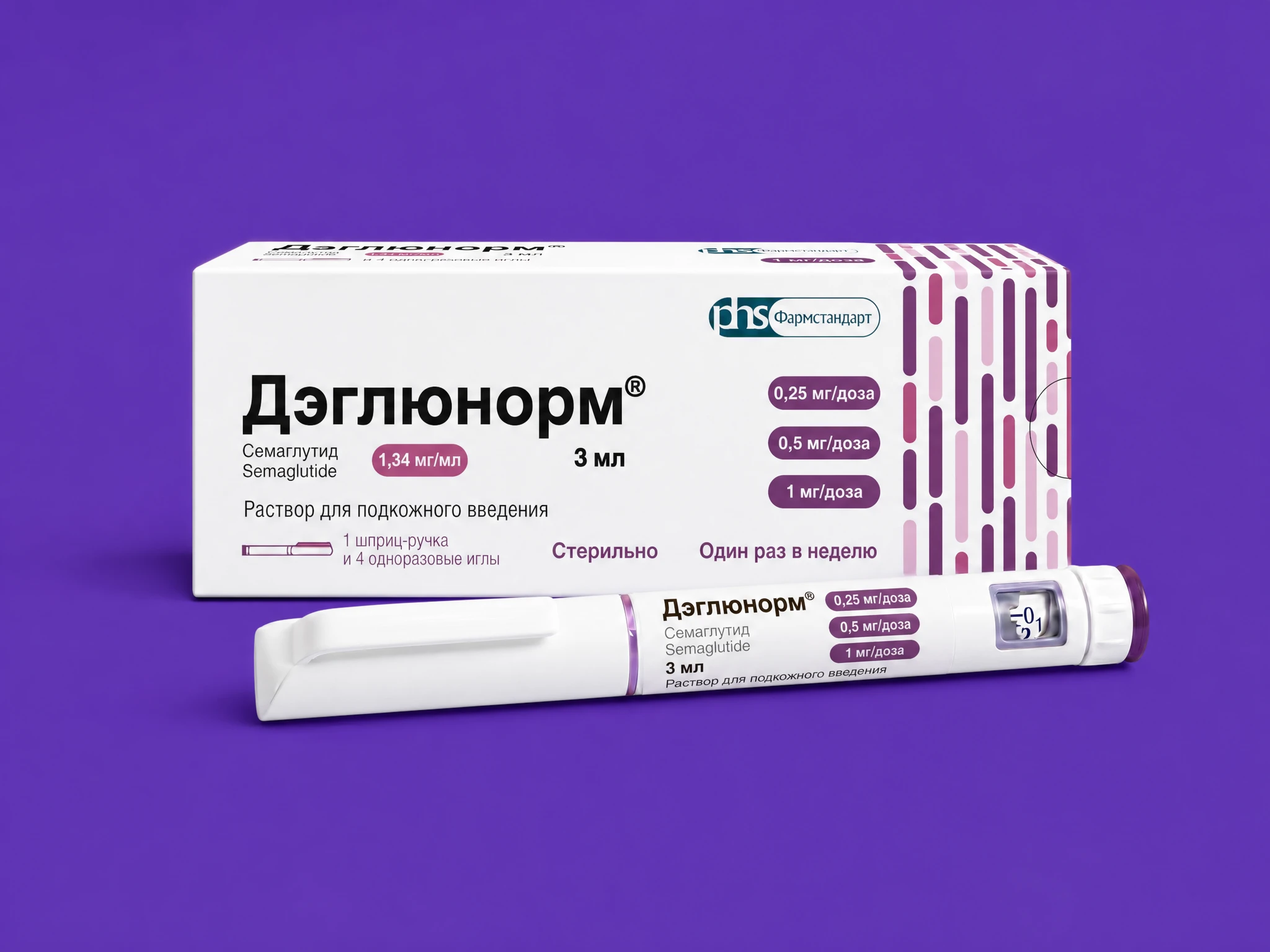 Упаковка препарата Дэглюнорм®